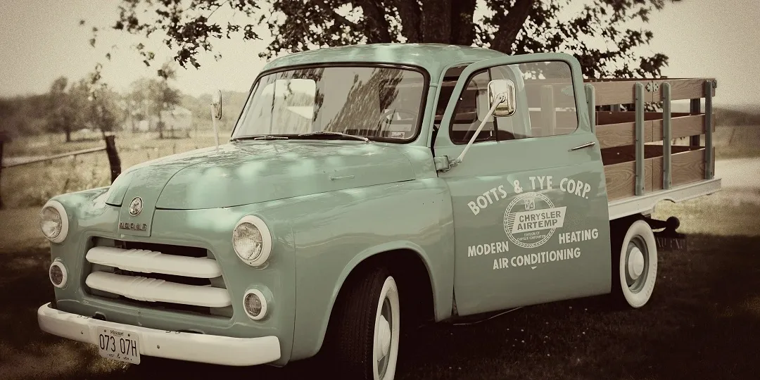Botts & Tye old pickup truck